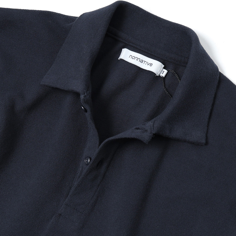 OFFICER S/S POLO SHIRT COTTON PIQUE OVERDYED