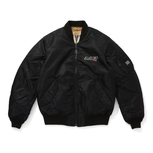 CITY COUNTRY CITY x AVIREX EMBROIDERED LOGO MA-1