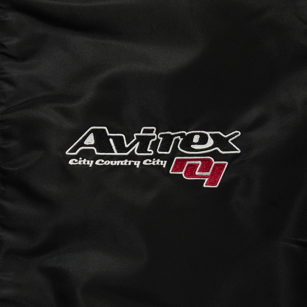 CITY COUNTRY CITY x AVIREX EMBROIDERED LOGO MA-1
