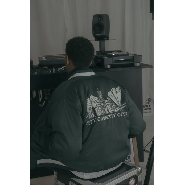 SATAIN VARSITY JACKET