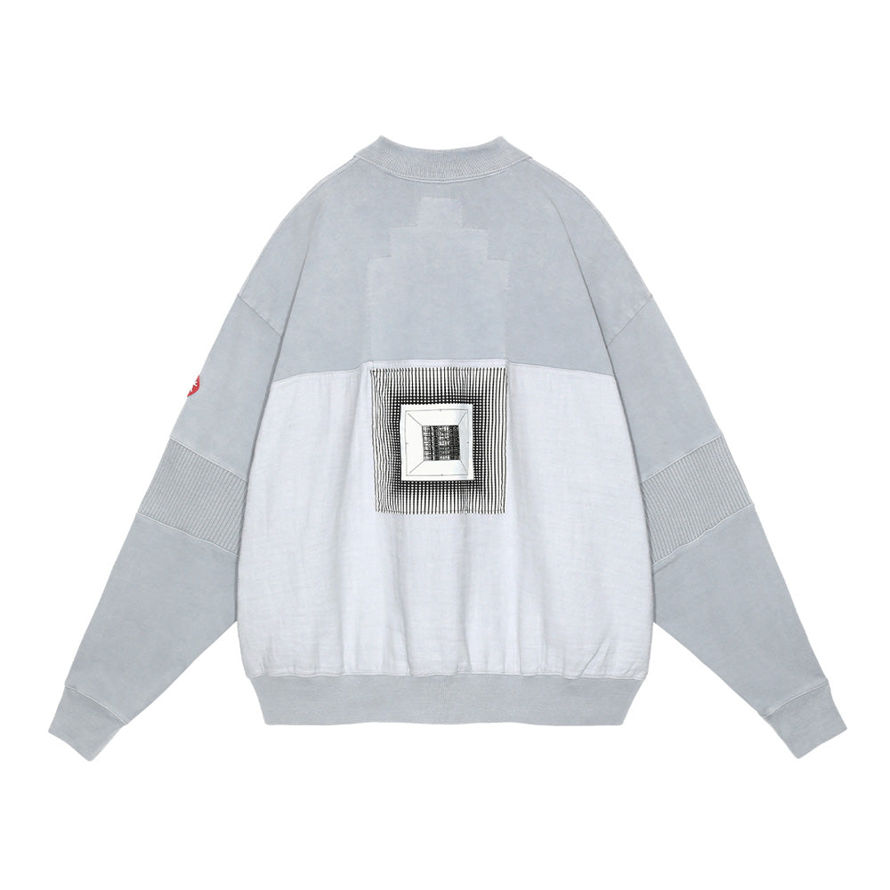 OVERDYE COLLARED LIGHT CREW NECK
