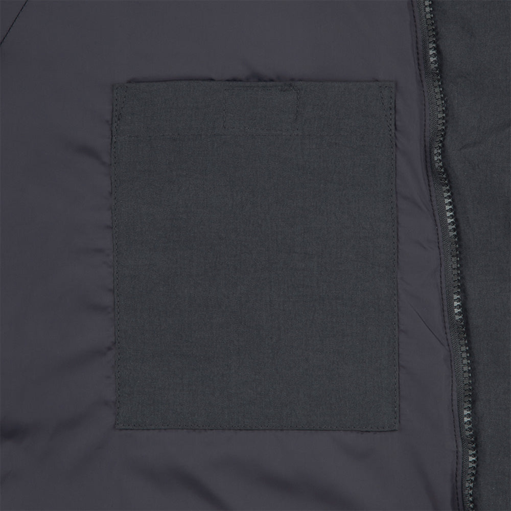 DIAGONAL FLAP PUFF JACKET