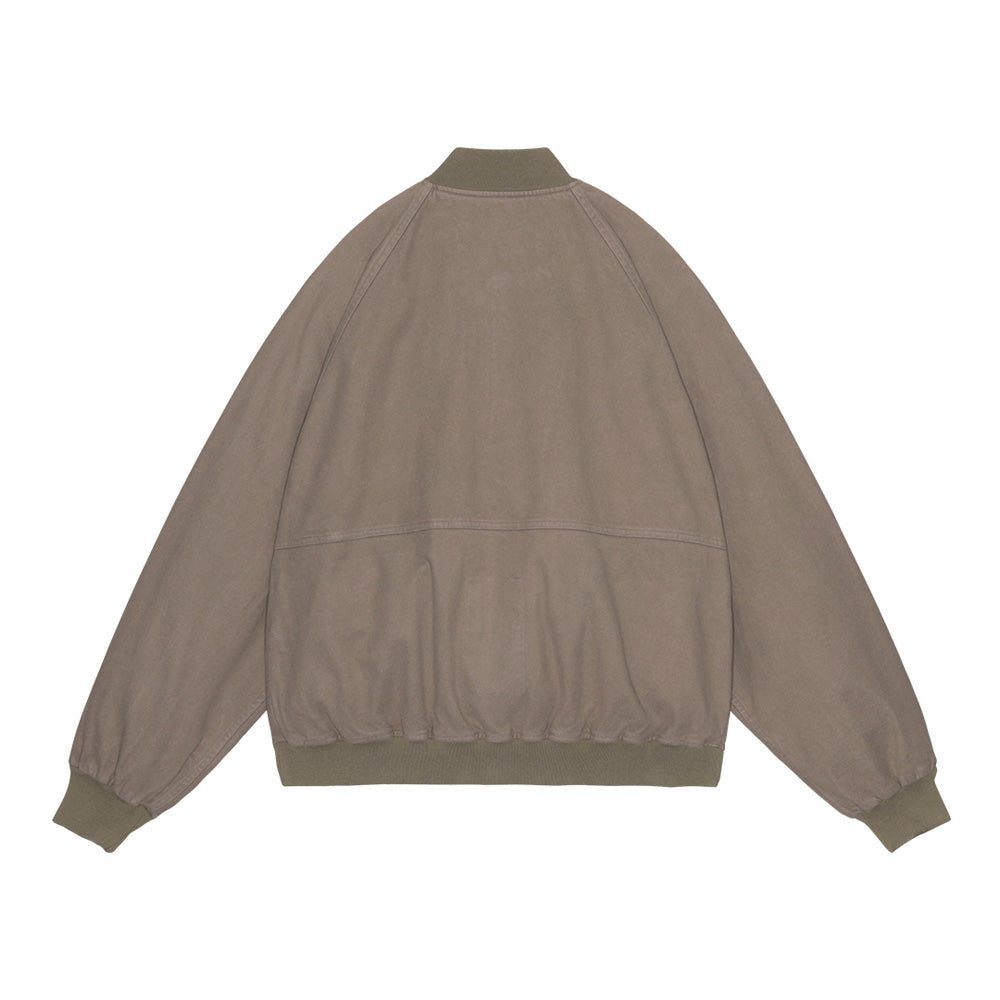 COTTON FLANNEL ZIP JACKET