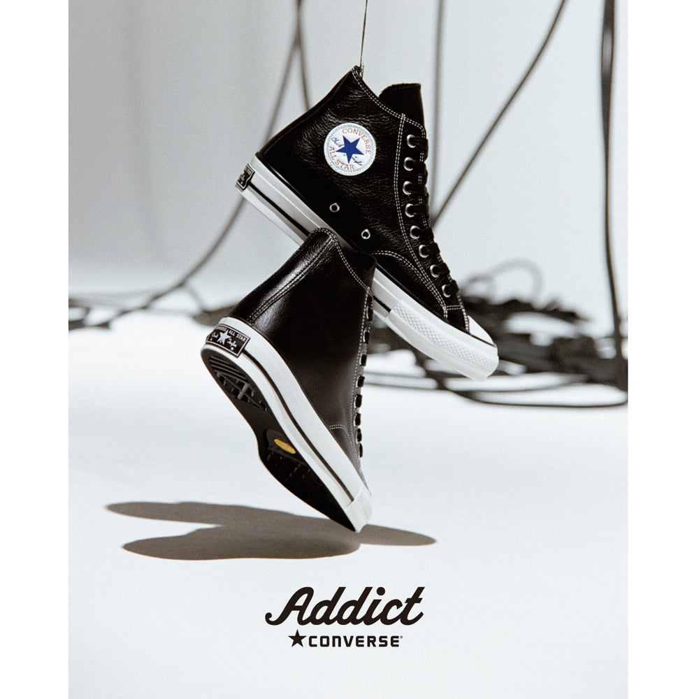 Chuck Taylor Leather Hi (Black)