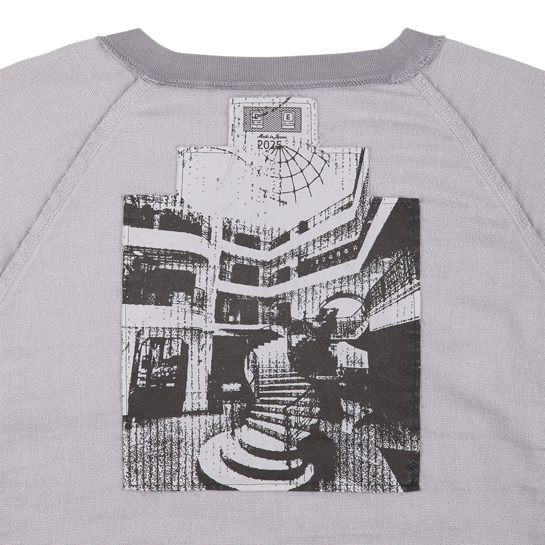 OVERDYE RAGLAN GAUZE LONG SLEEVE