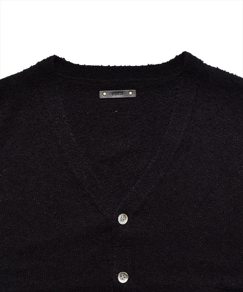 Grainy Cotton Knit Cardigan