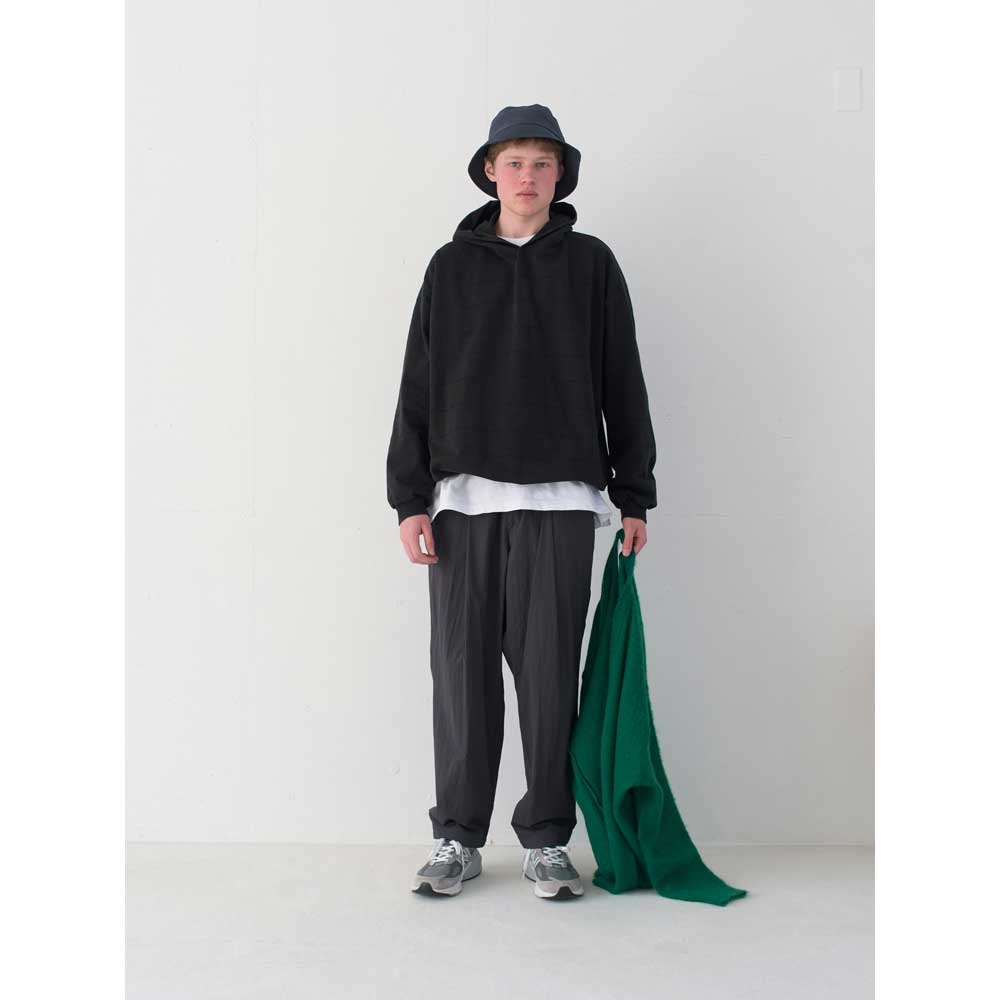 SIDE STRIPE HOODY LS TEE(DISCHARGED)