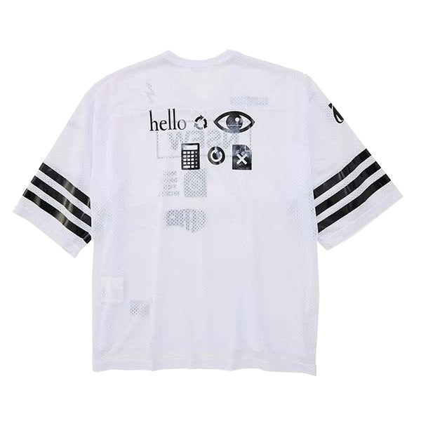Mesh football T-shirt
