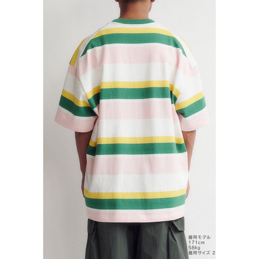 Multi border oversized T-shirt