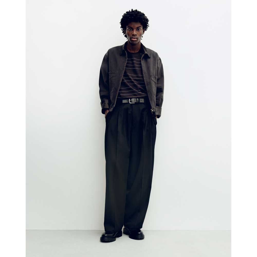 BI COLLAR WORK BLOUSON