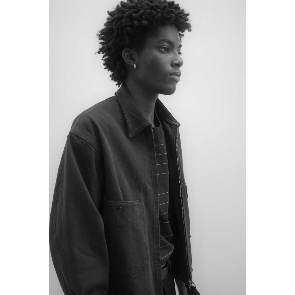 BI COLLAR WORK BLOUSON
