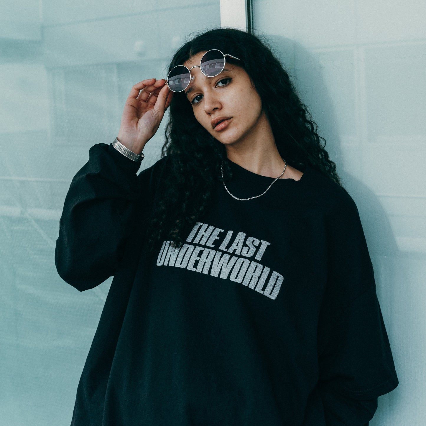 LAYERED OVERSIZE LONG T-SHIRT