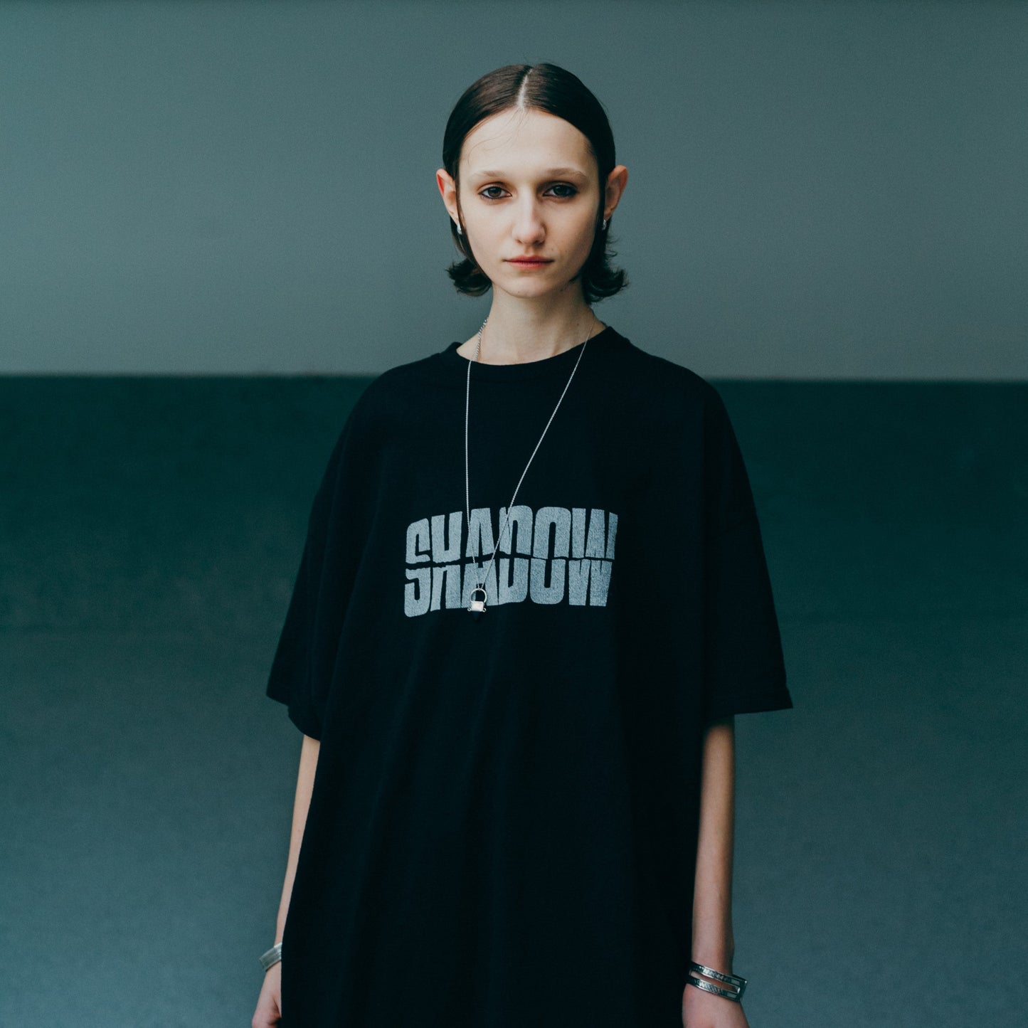 LAYERED OVERSIZE LONG T-SHIRT