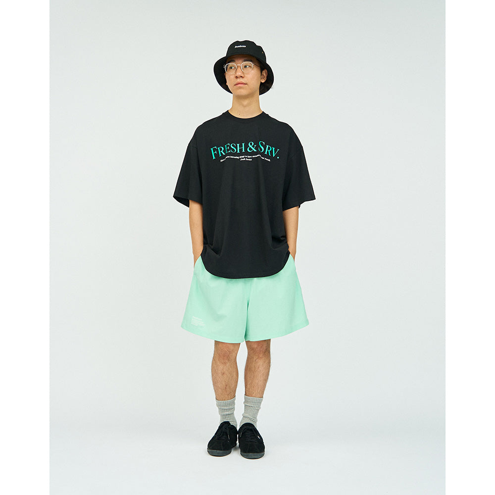 CORPORATE PRINTED S/S TEE ”FRESH&SRV.”