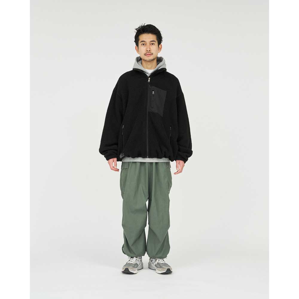 HEAVY FLEECE ZIP-UP JACKET