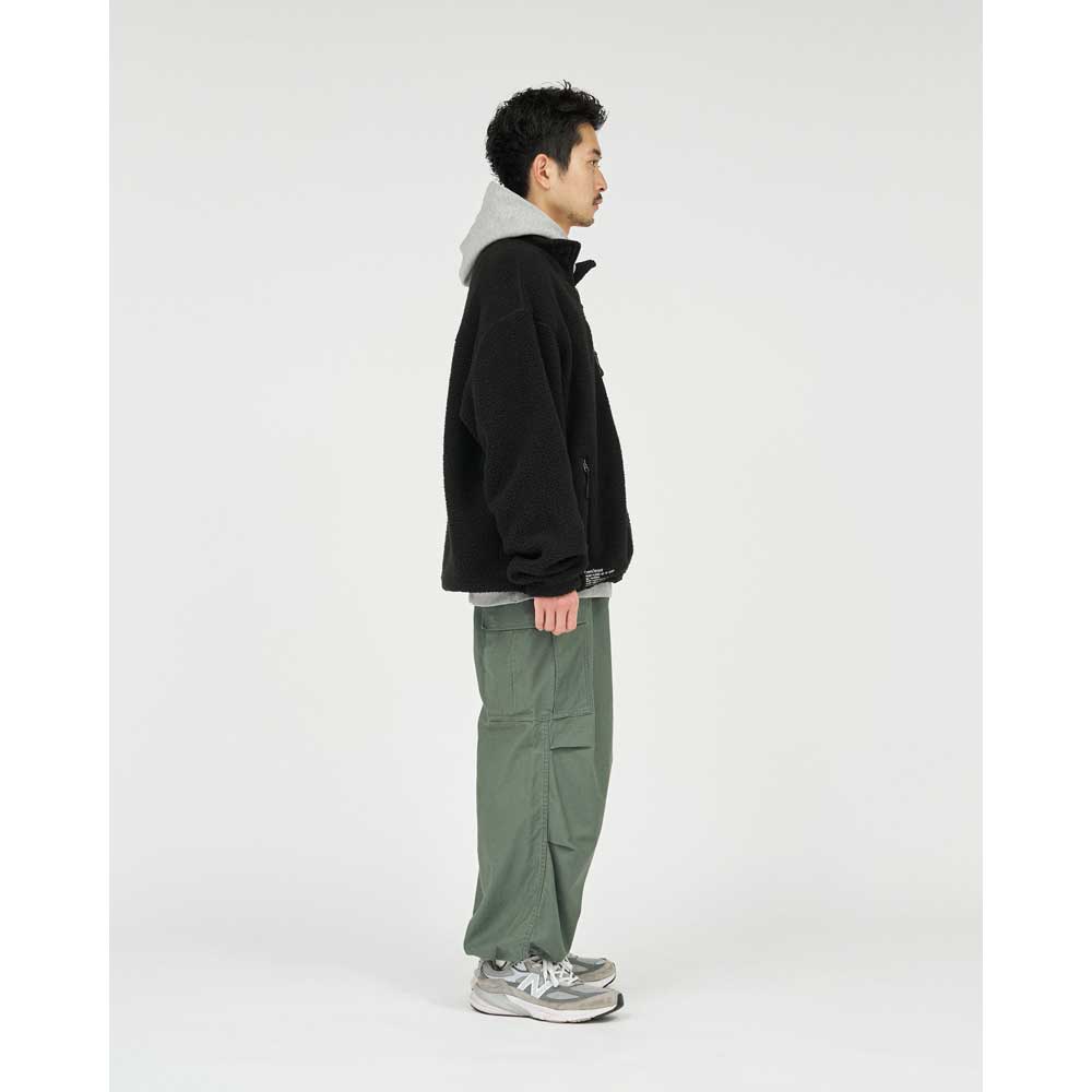 HEAVY FLEECE ZIP-UP JACKET