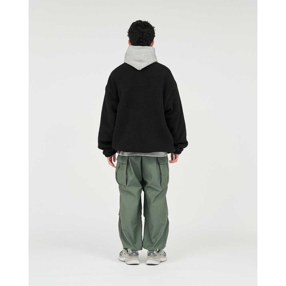 HEAVY FLEECE ZIP-UP JACKET