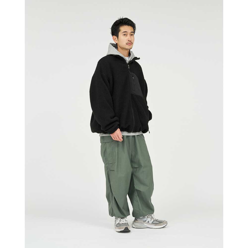 HEAVY FLEECE ZIP-UP JACKET