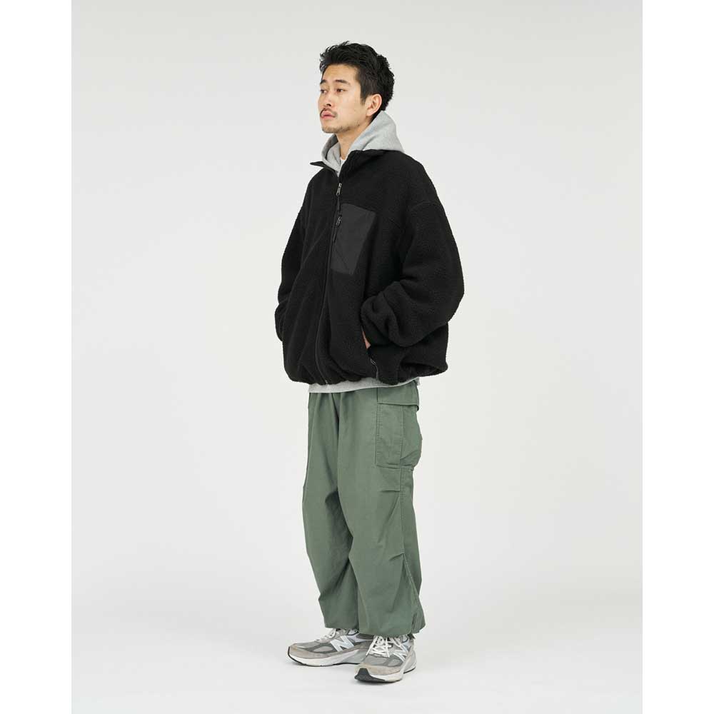 HEAVY FLEECE ZIP-UP JACKET