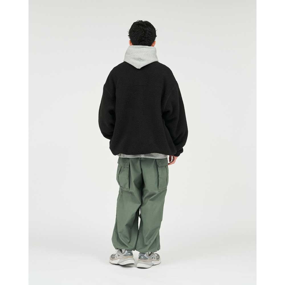 HEAVY FLEECE ZIP-UP JACKET