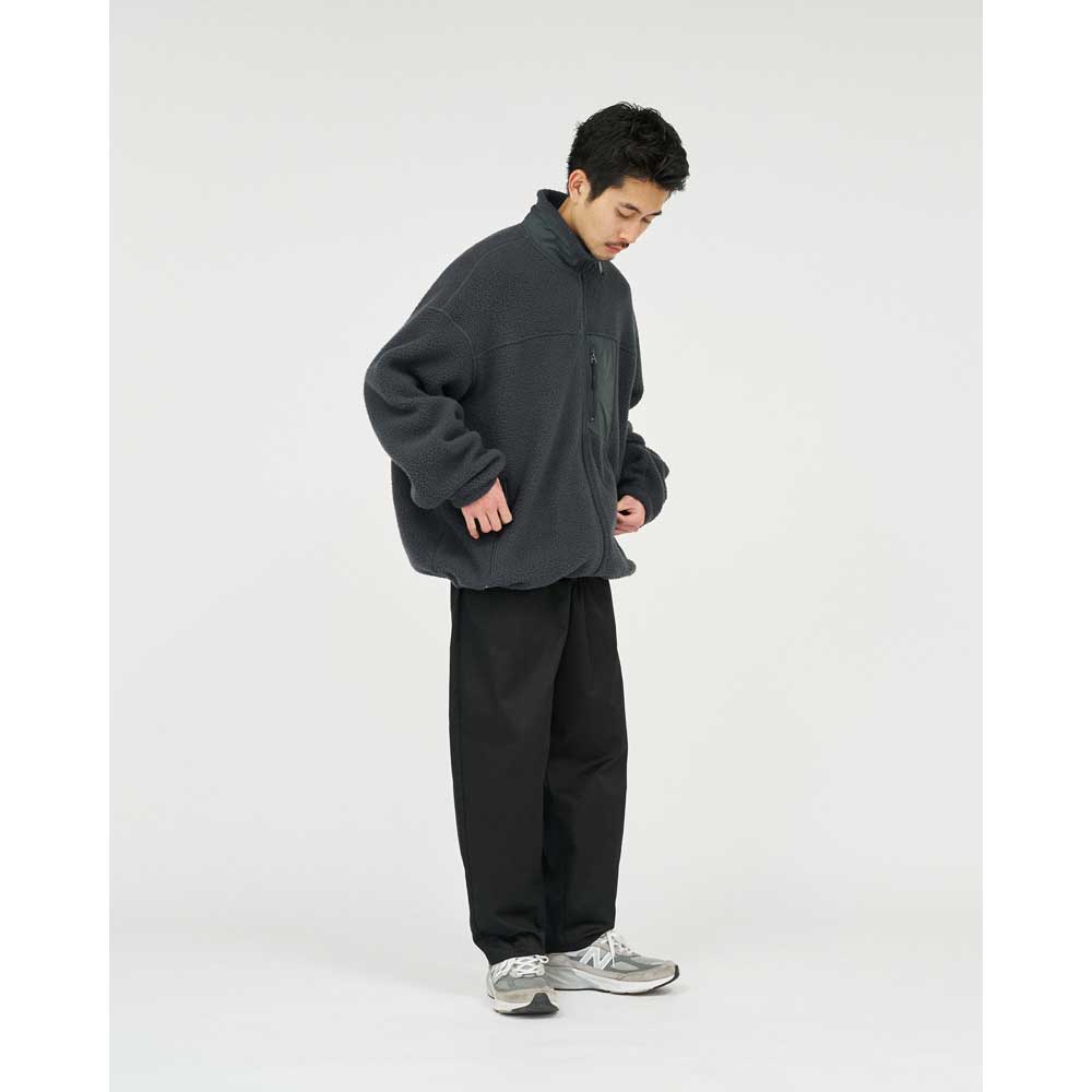 HEAVY FLEECE ZIP-UP JACKET