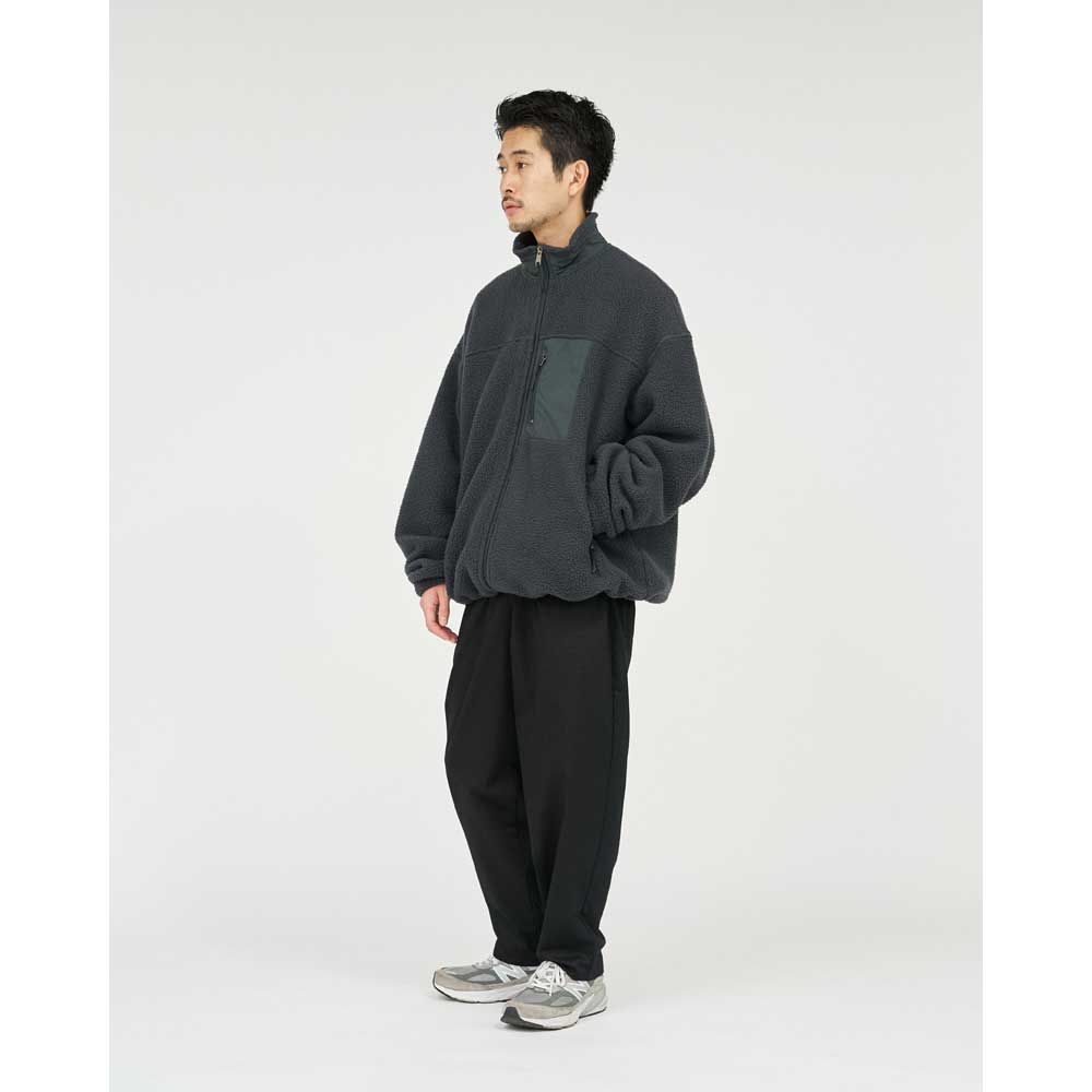 HEAVY FLEECE ZIP-UP JACKET