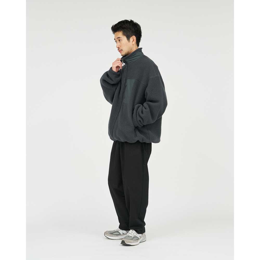 HEAVY FLEECE ZIP-UP JACKET