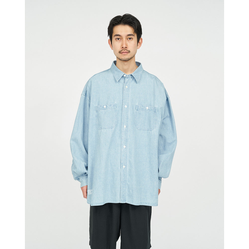 LIGHT DENIM L/S SHIRT