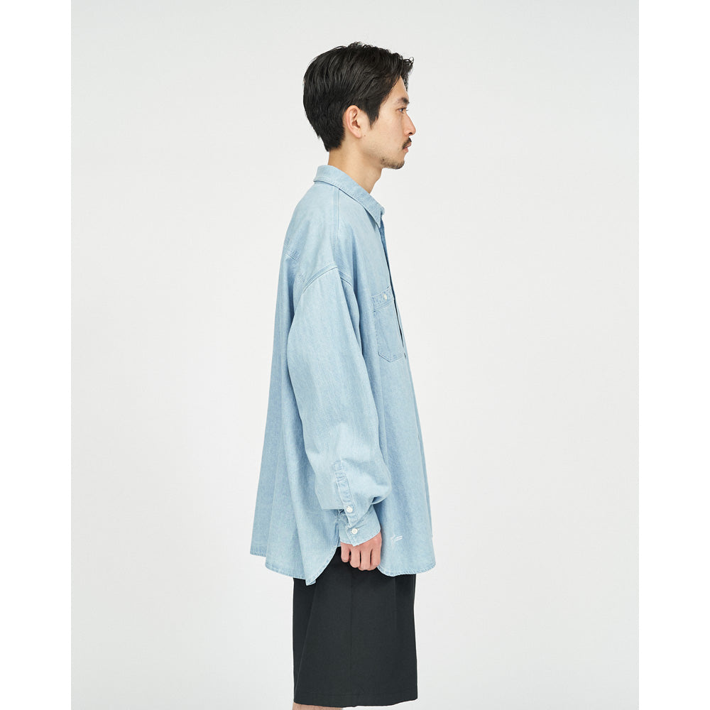 LIGHT DENIM L/S SHIRT