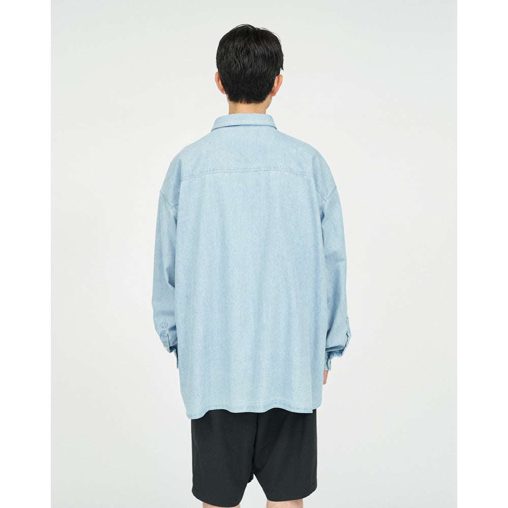 LIGHT DENIM L/S SHIRT