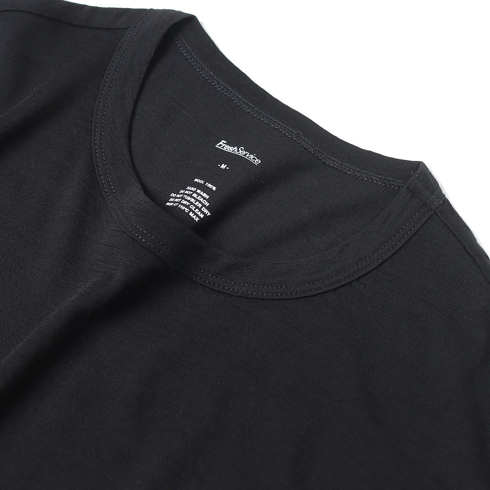 WASHABLE WOOL S/S TEE