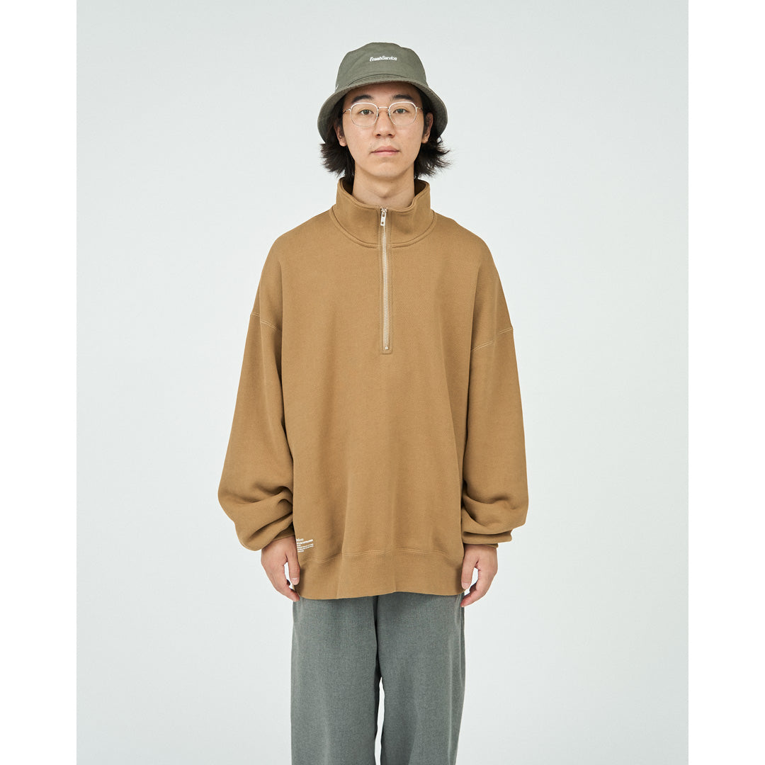 HEAVY OZ HALF ZIP PULLOVER