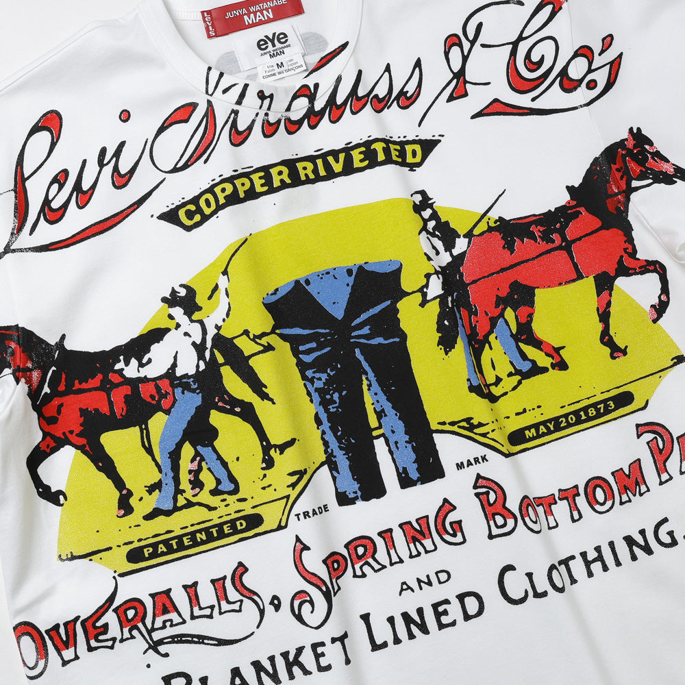 High-density cotton jersey product print Levi's W name T911