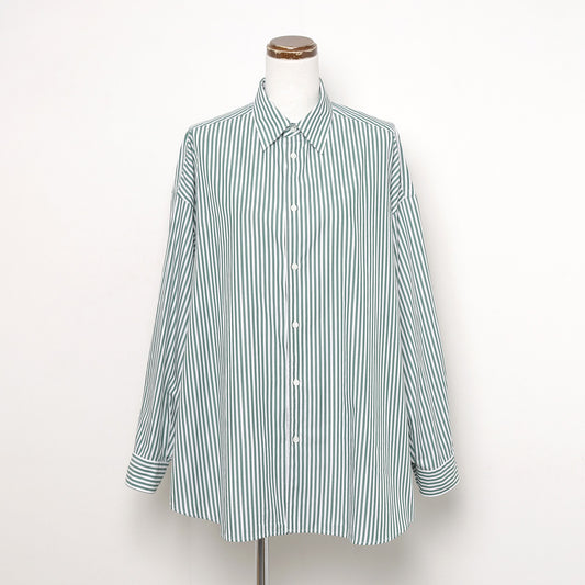 Broad L/S Oversized Regular Collar Shirt