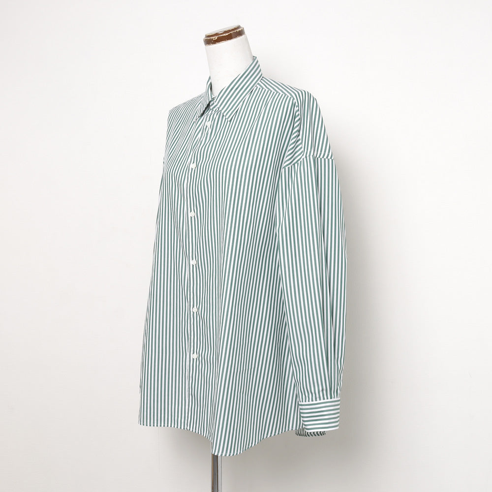 Broad L/S Oversized Regular Collar Shirt