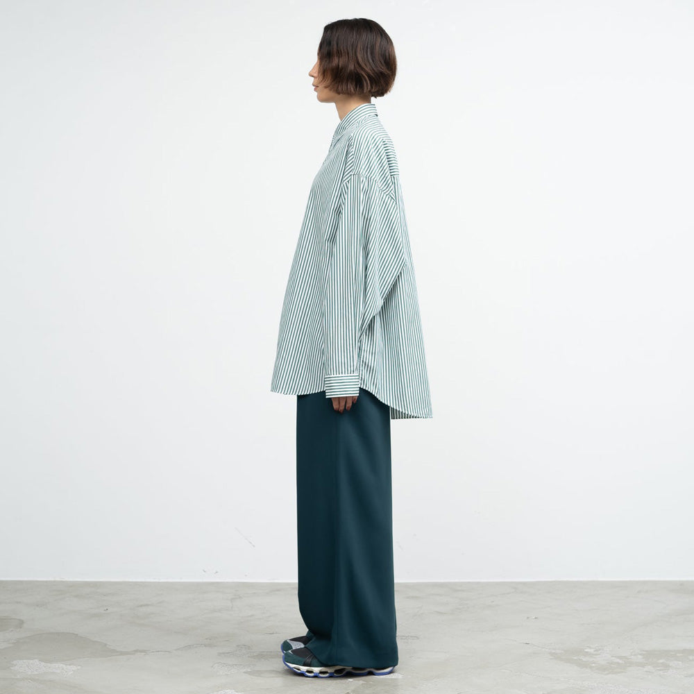 Broad L/S Oversized Regular Collar Shirt