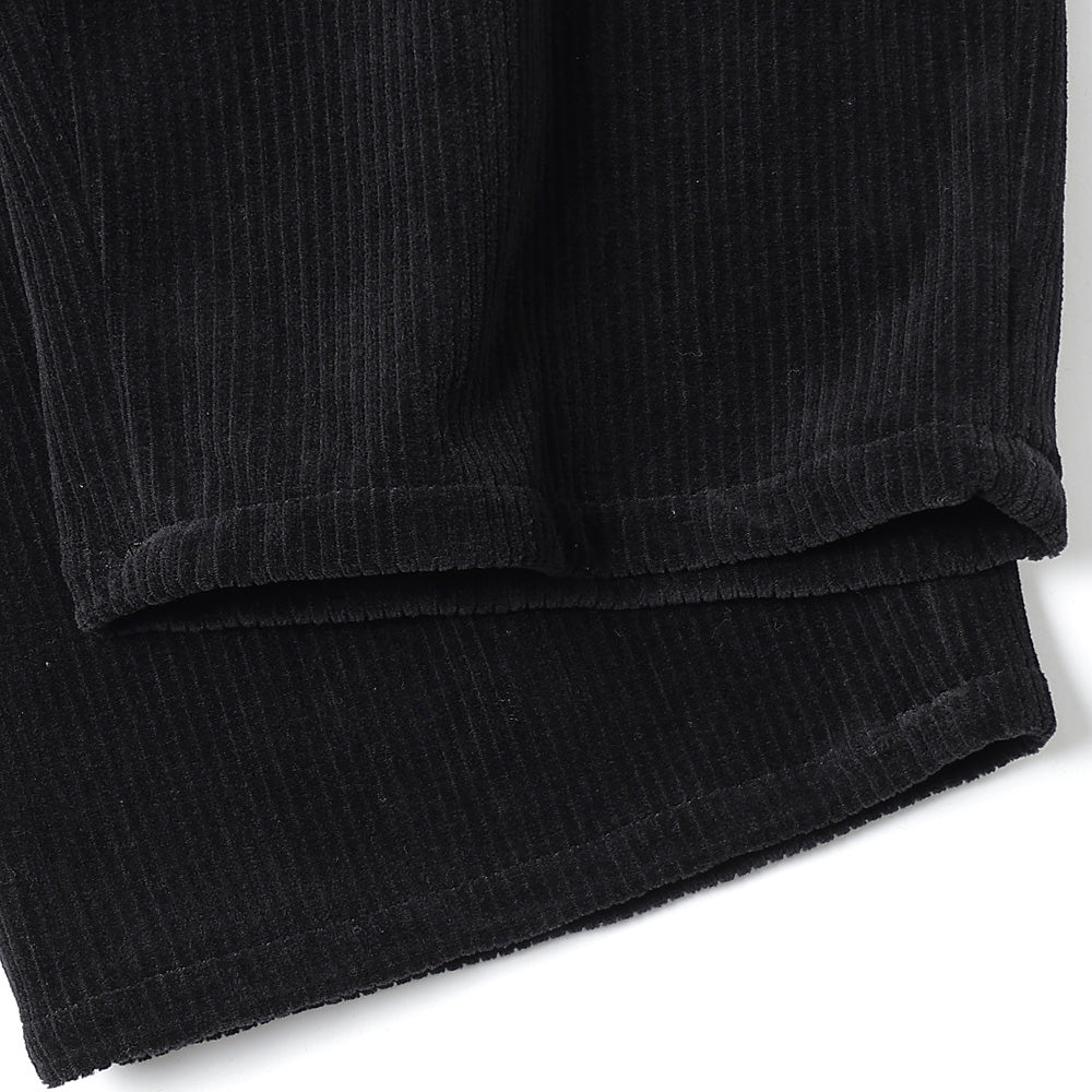 Soft Knit Corduroy Wide Tapered Chef Pants