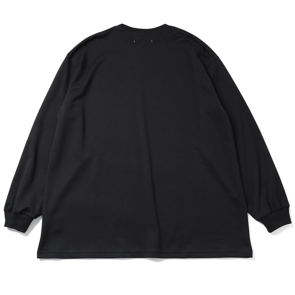 Brushed Mockrody Crew Neck L/S Tee