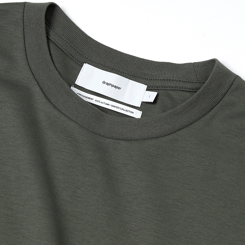 Brushed Mockrody Crew Neck L/S Tee