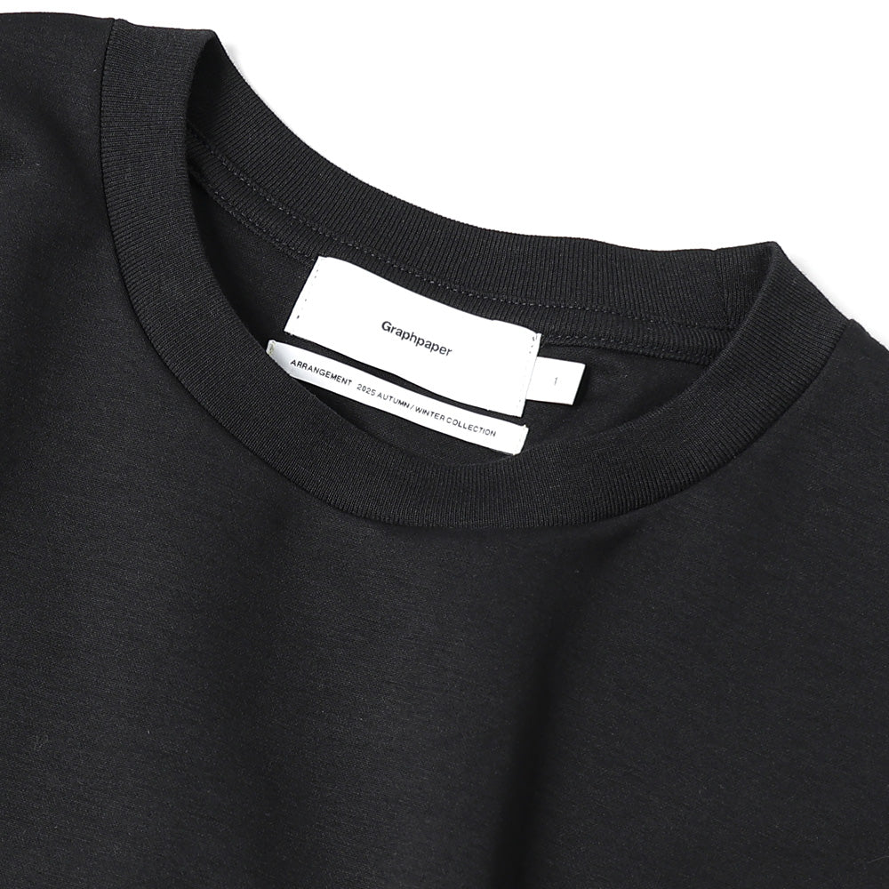 Brushed Mockrody Crew Neck L/S Tee