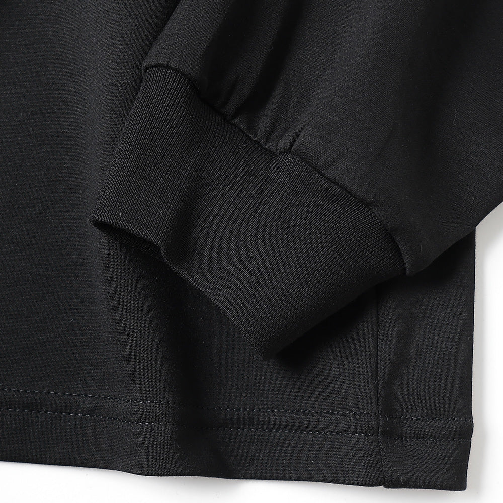 Brushed Mockrody Crew Neck L/S Tee