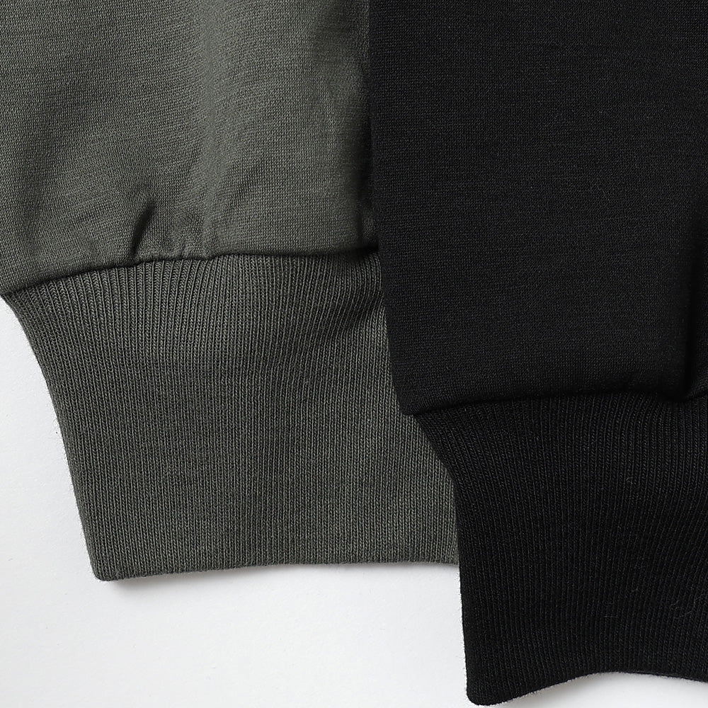 Brushed Mockrody Crew Neck L/S Tee