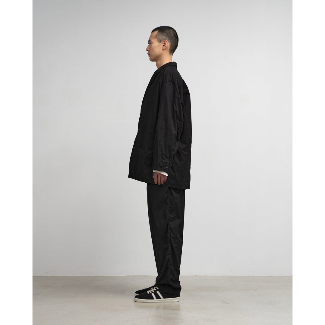 Garment Dyed Typewriter Oversized Slacks