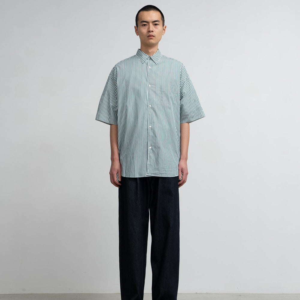 Broad S/S Oversized Regular Collar Shirt