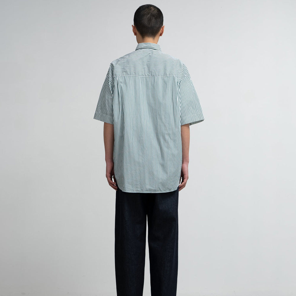 Broad S/S Oversized Regular Collar Shirt