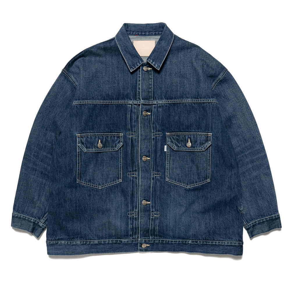 Graphpaper) Selvage Denim Jacket(Dk. FADE) (GU241-30185DB 