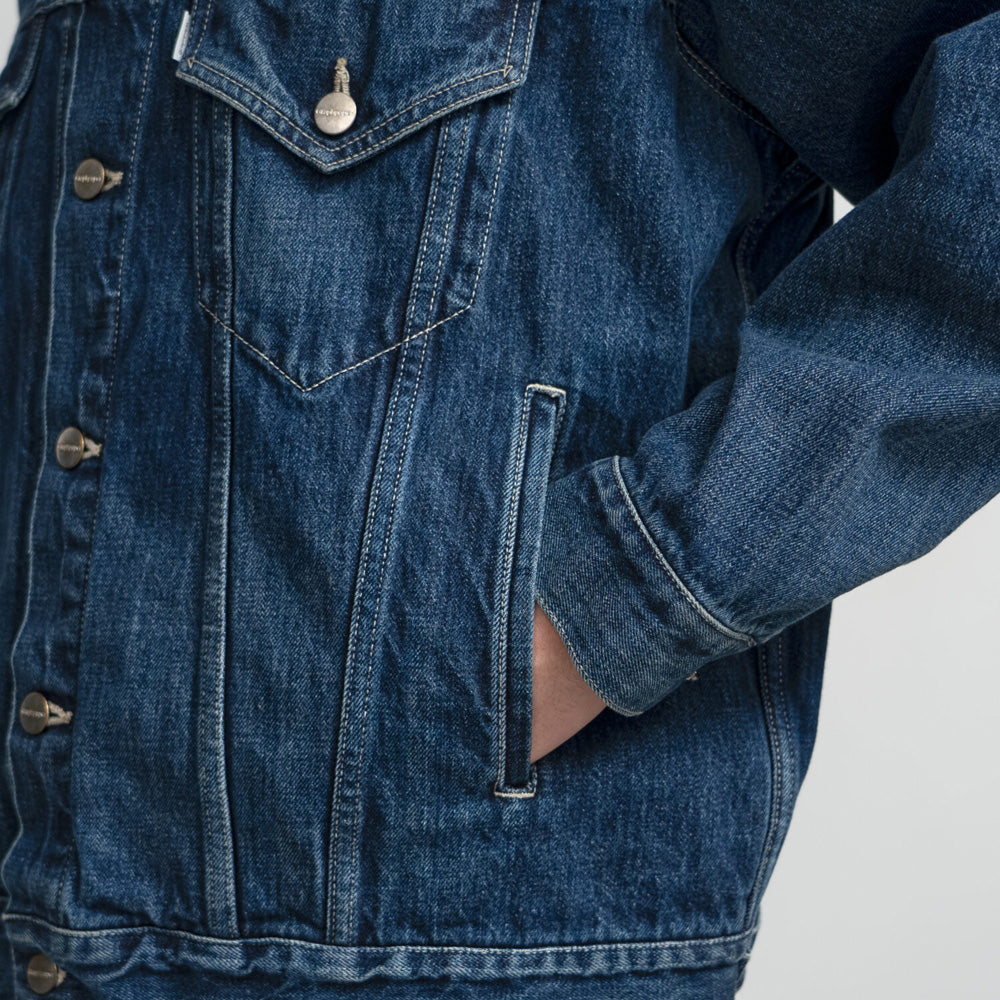 Selvage Denim Trucker Jacket(Dk. FADE)