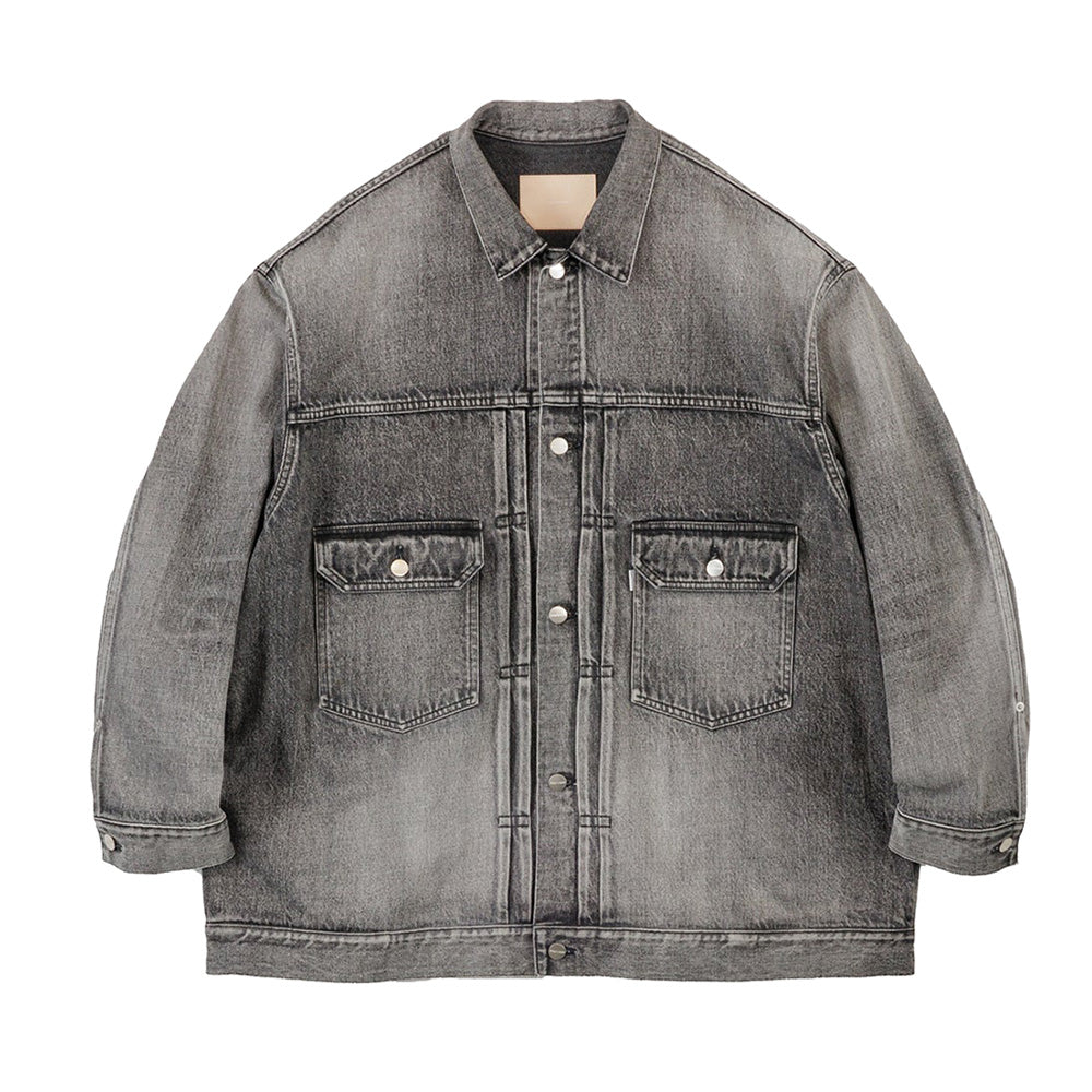 Graphpaper) Selvage Denim Jacket(LIGHT FADE) (GM253-20054LB