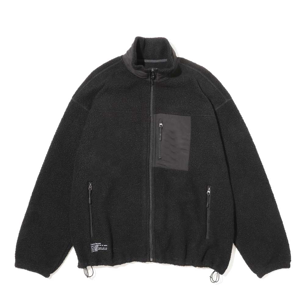 HEAVY FLEECE ZIP-UP JACKET