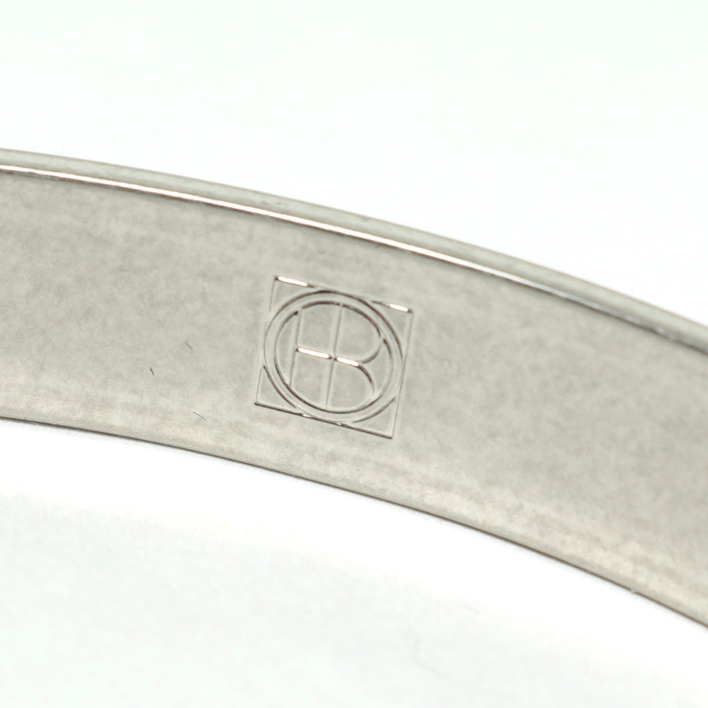 BRASS BRACELET NARROW with SHRINK COW LEATHER